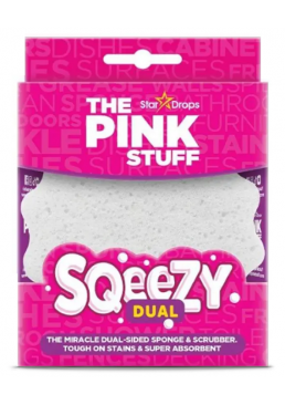 Губка для прибирання двостороння The Pink Stuff Sqeezy Dual Sided, 1 шт